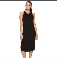 Lorna Jane ribbed black maxi dress Size Small —#293