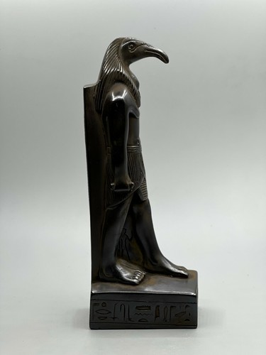 ANCIENT EGYPTIAN THOTH STATUE GOD OF KNOWLEDGE ANTIQUE EGYPT CARVED STONE - Picture 6 of 10