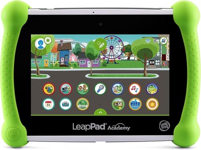 Kid-Friendly LeapPad Academy Tablet - 20 Apps, Parental Controls & Tough Bumper