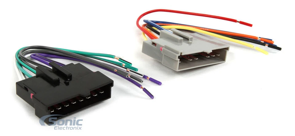 Жгут стереопроводов вторичного рынка SCOSCHE FD02B для некоторых автомобилей Ford 1986-97 годов выпуска - Изображение 2 из 4