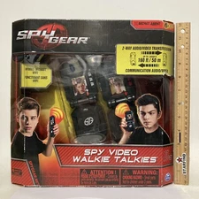Spin Master SPY GEAR Spy Cam and Video Walkie Talkies NEW SEALED SEE⭐️ BoxWEAR