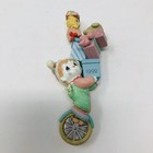 Precious Moments 1992 Ornament On My Way To Wish You A Very Merry Christmas C1