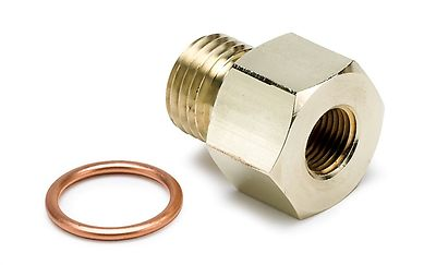 #ad AUTOMETER 2267 METRIC OIL PRESS ADAPTER FITTING 1 8 NPT TO M14x1.5 $21.00