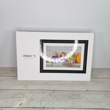 Dragon Touch Screen Classic 10" WiFi Cloud Photo Frame-Milky White