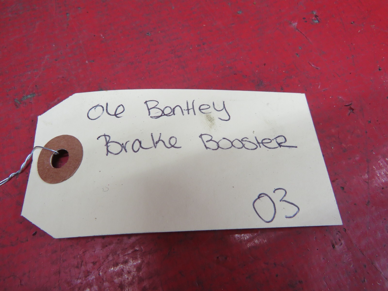2006 BENTLEY FLYING SPU BRAKE BOOSTER MASTER CYLINDER