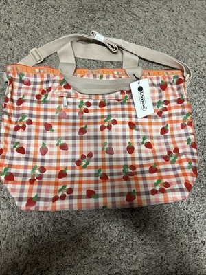 LeSportsac Deluxe Easy Carry Tote Berry Picnic