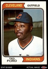 1974 Topps #617 Ted Ford Indians 4 - VG/EX