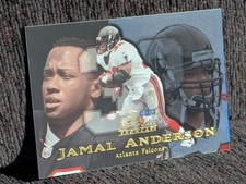 Jamal Anderson - 1999 Fleer Flair Showcase #ROW 3, SEAT 98 Atlanta Falcons NM