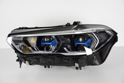 Nice! 2019-2023 BMW X5 X5M X6 G05 G06 Left Driver Laser Chrome Headlight OEM