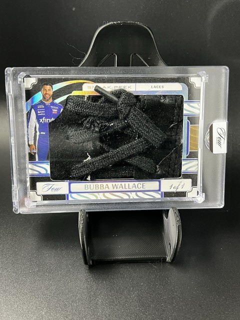 Bubba Wallace 2026 Panini Turn Four 1/1 SCHUHSCHNÜRSENKEL