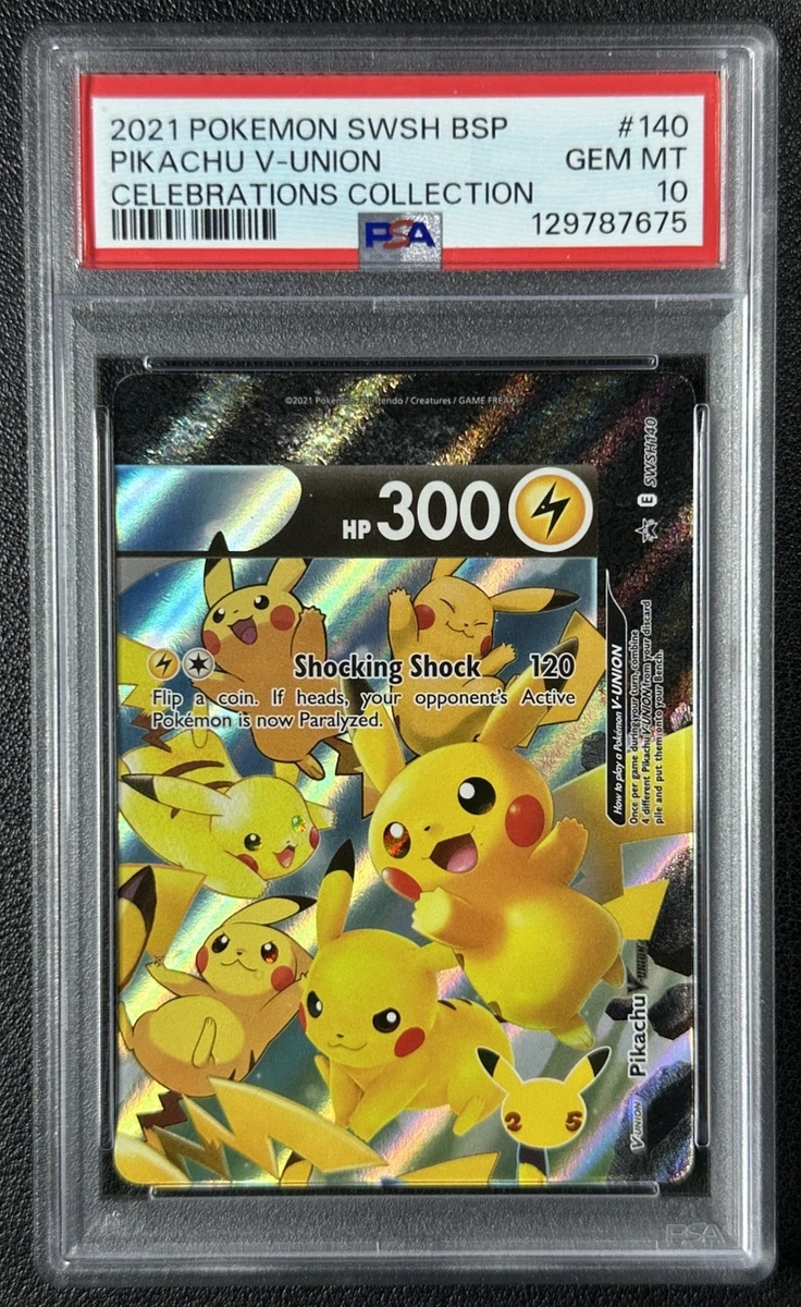 Pikachu V-Union Pokémon TCG Cards for sale | eBay