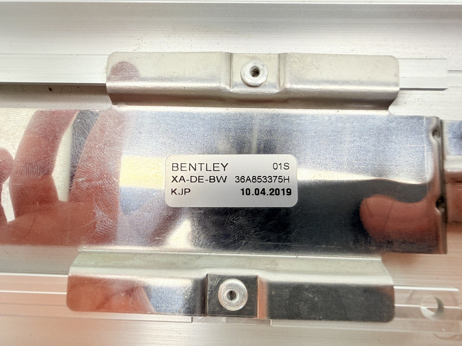 2016-2020 Bentley Bentayga Left Rear Door Sill Scuff Plate Cover Trim 36A853375H