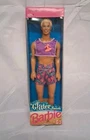 Barbie Glitter Beach Ken Doll No 4904 Purple Top Glitter Shorts Vintage 1992 New