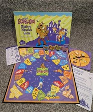 Raro gioco Cartoon Network Scooby Doo Mystery Mansion 1999 Pressman completo 