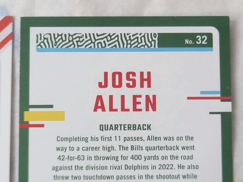 Josh Allen 2023 Buffalo Bills Celebration AFC East - Picture 10 of 14