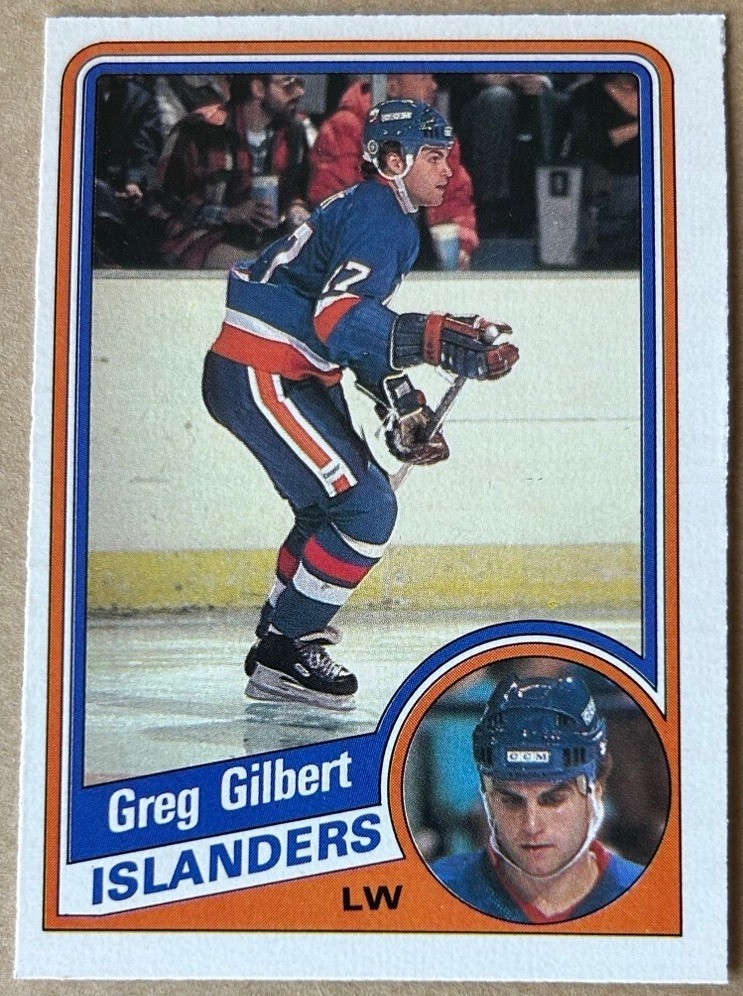 GREG GILBERT 1984-85 O-PEE-CHEE Card #125 NM-MT Condition