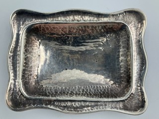 Omar Ramsden Silver Dish Late Arts and Crafts 925 Hallmarked 1922 63.4g