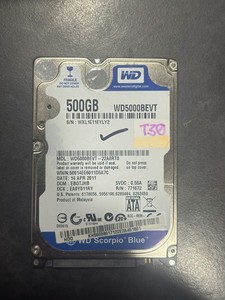 Western Digital WD Scorpio Blue WD5000BEVT - 22A0 500GB SATA 2,5" Festplatte HDD