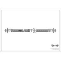 Corteco 19032365 Bremsschlauch