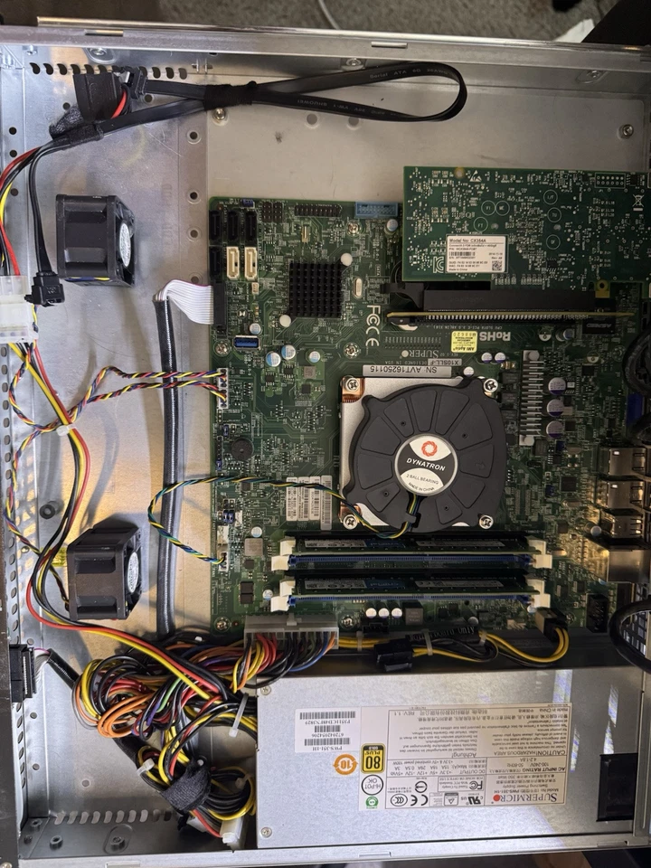 Supermicro CSE-512, Xeon E3-1270 V3, 16gb Ram, X10SLL-F. - Image 4 of 4
