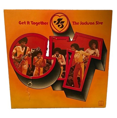 The Jackson Five Get It Together Motown M 783V1 1973 12'' Vinyl LP