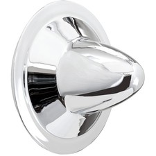 Wheel Vintiques 1025 Bullet Hub Cap 5.5 In Tall7 In Id Chrome