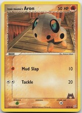Pokemon Team Magma's Aron Common 58/95 Team Magma vs Team Aqua MP Tabata on eBay