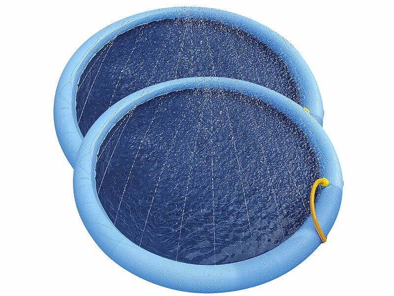 Tapis de jeu aquatiques 1,5 m Infactory contre la canicule dans le jardin