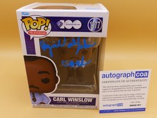 REGINALD VAN JOHNSON Signed Autograph Autographed CARL WINSLOW Funko Pop Vinyl ACOA