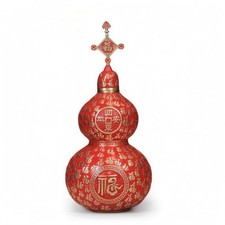 Hollow Carved Gourd Decoration Traditional Design & Household Decoration