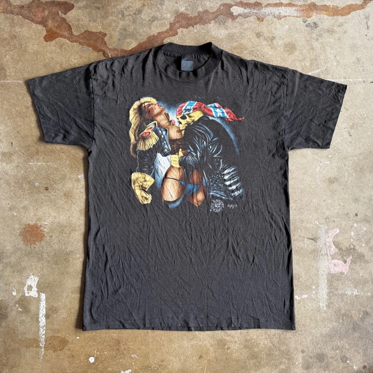 Polyester Graphic Tee Black Vintage T-Shirts for Men for sale | eBay