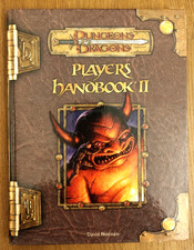 🔱 PLAYER'S HANDBOOK II 2 🔱 D&D DUNGEONS AND DRAGONS 3.5 D20 ENG USED MANUAL