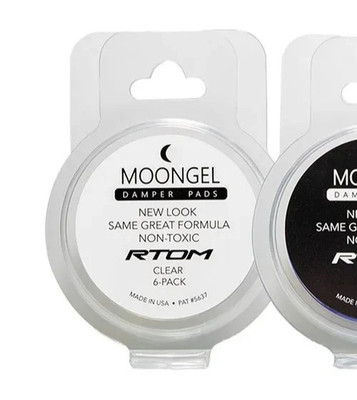 Rtom Moongel Clear DRUMS Damping GEL DÄMPFUNGSPADS Damperpads USA