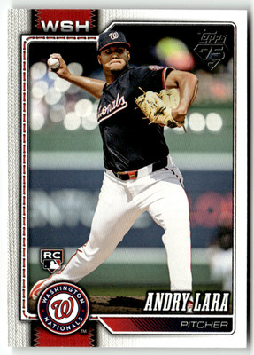2026 Topps MLB Series One No. 36 Andry Lara Rookie