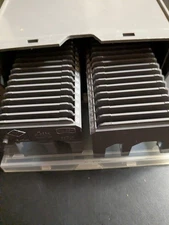 Slide Holder Box Straight 2 X 50 Slides, 100 Slide Capacity, Two Trays