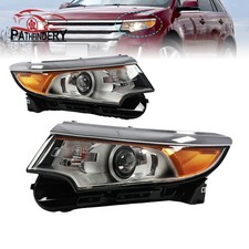 For 2011 2012 2013 2014 Ford Edge Projector Headlights Headlamps Pair 5 Plugs For 2011 2012 2013 2014 Ford Edge Projector Headlights Headlamps Pair 5 Plugs