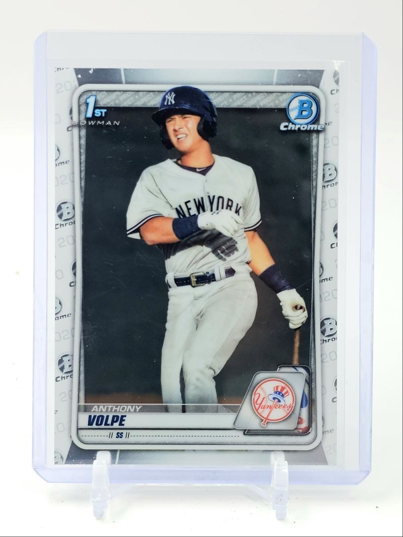 ANTHONY VOLPE 2020 BOWMAN CHROME 1ST BASEBALL YANKEES #BCP-139 Q5997
