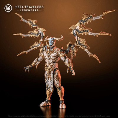 LEGENDARI Eternal Guard MetaTravelers 7'' Inch Action Figure NEU Cosmic Legions