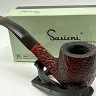 Sasieni Ruff Root Dark 4 Dot Rusticated Tobacco Pipe In Box In Box — photo 2