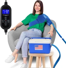 Cold Therapy Machine System with Programmable Timer, Ice Machine for Shoulder af