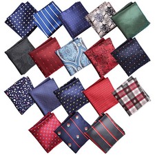 Pocket Square Handkerchief 18 Pack Men's Handkerchief,Silk Pocket Squares Sets V