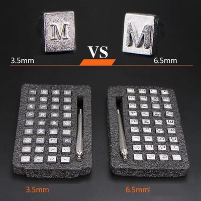 36pcs Steel Alphabet letter Number leather Stamp Punch Set Leather Craft