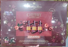 2x ANTHON BERG LUXARDO CHERRY DARK CHOCOLATES 1.14LB/516g/ea NEW & SEALED