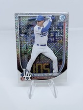 Freddie Freeman 2025 Bowman Chrome Mojo Refractor #5 Dodgers