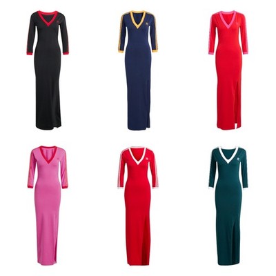 Women's Adidas Originals Adicolor Classics 3-Stripes Cotton Maxi