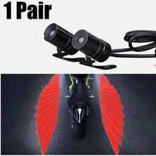 NEW HOTMotorcycle LED Underbody Light Projector Ghost Angel Wings Laser Light