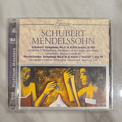 Schubert & Mendelssohn; Camerata S, Italian / Symphony 4, Audio CD