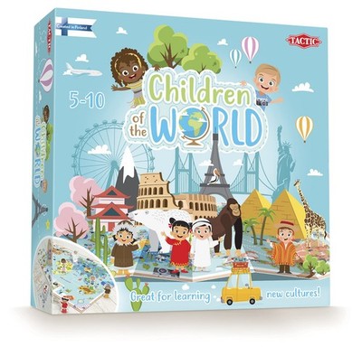 Tactic Games Children of The World, Pappe, mehrfarbig, 6,2x25x25