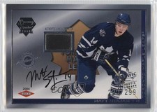 2003-04 Pacific Luxury Suite 229/299 Matt Stajan #99 Auto 0t9e