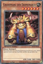 YuGiOh Grandmarg der Erdmonarch SBCB-DE030 Common Excellent 1st